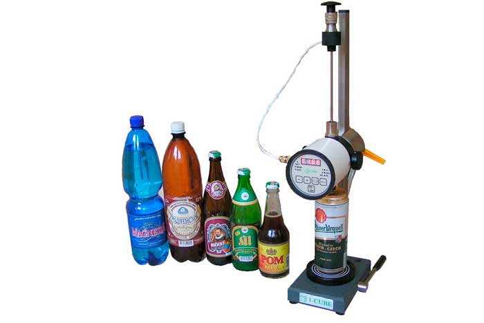 Анализатор растворенного СО2 в напитках упакованных в пэт-бутылки 1 CUBE ICS Спектрометры